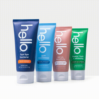 Hello toothpaste tubes