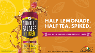 Arnold Palmer Spiked Raspberry Half & Half
