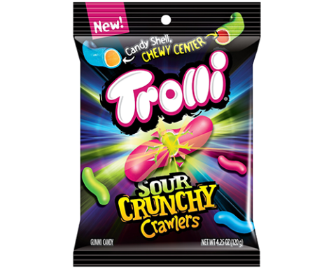 Trolli adds crunchy candy shell to its gummi worms | Drug Store News