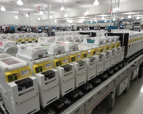 KNAPP's ATD-L1P high-speed pill counter KNAPP's ATD-L1P high-speed pill counter