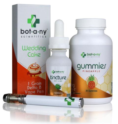 Botany Scientifics Delta 8 products Botany Scientifics Delta 8 products