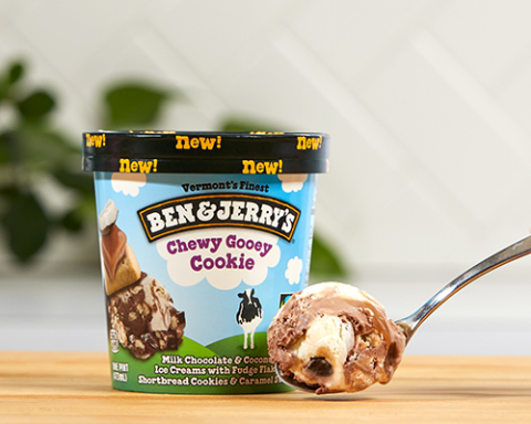 ben & jerry's Chewy Gooey Cookie ice cream