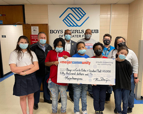 meijer boys & girls club donation