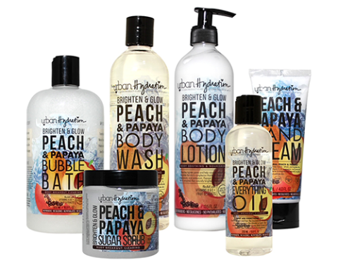 urban hydration peach and papaya collection