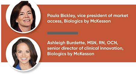 Paula Bickley and Ashleigh Burdette of Biologics by McKesson