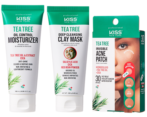 kiss new york professional tea tree oil collection