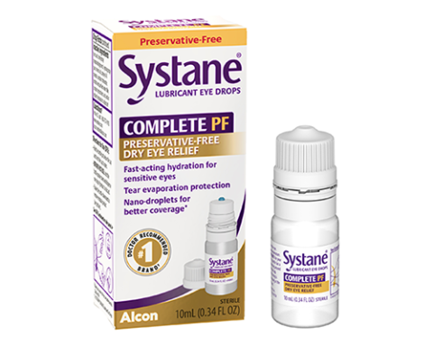 Systane Complete Preservative-Free Lubricating Eye Drops