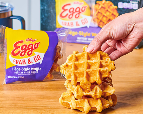 Eggo Grab & Go Liege-Style Waffles