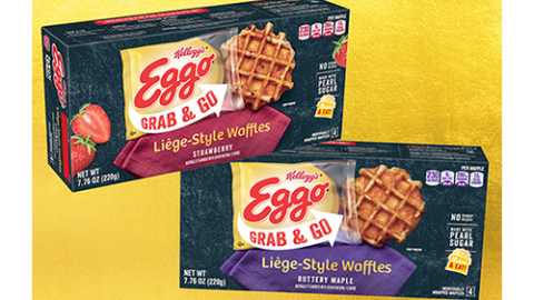 Eggo Grab & Go Liege-Style Waffles teaser