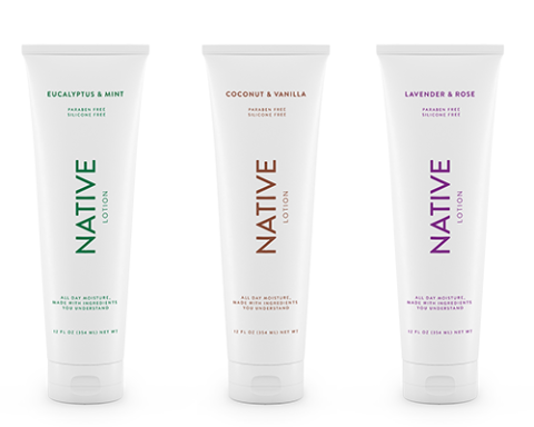 native hand and body lotion