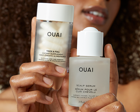 Ouai Scalp Serum and Thick & Full Supplements