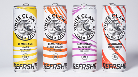 White Claw Hard Seltzer Refrshr Lemonade