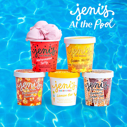 Jeni’s Splendid Ice Cream At the Pool collection