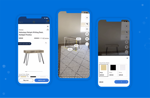 walmart AR app web