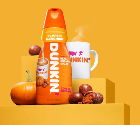 Dunkin’ Pumpkin Munchkin Creamer