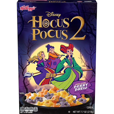 Kellogg’s Disney Hocus Pocus 2 cereal