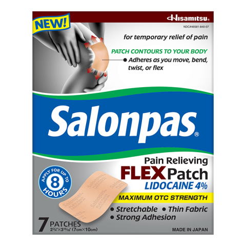 Salonpas Lidocaine Flex Patch