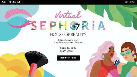 Sephora's virtual Sephoria returns with interactive beauty hub