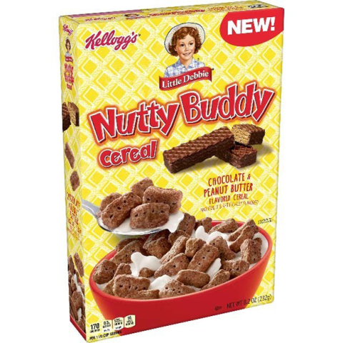 Kellogg’s Little Debbie Nutty Buddy cereal