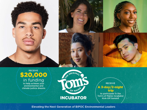 tom's of maine incubator