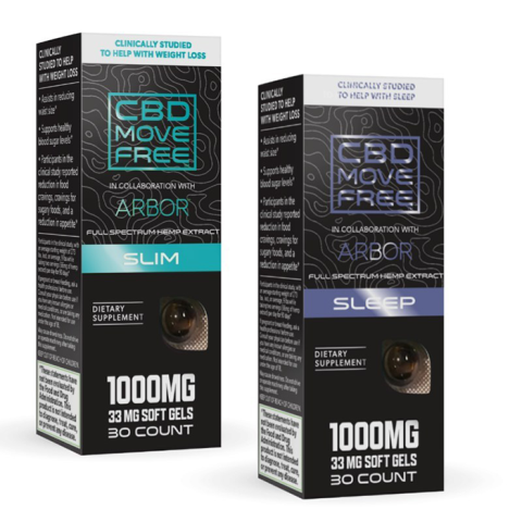 CBD Move Free Arbor Sleep and Slim
