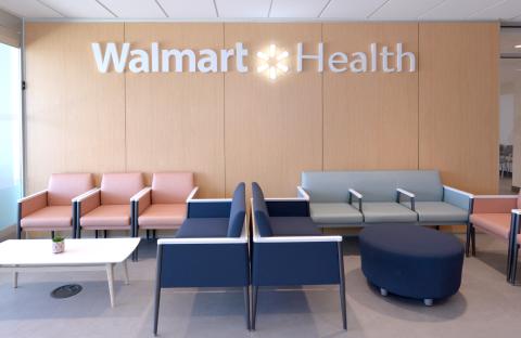 walmart health interior