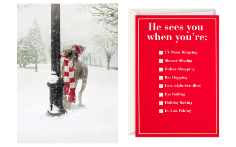 winter holiday card sayings