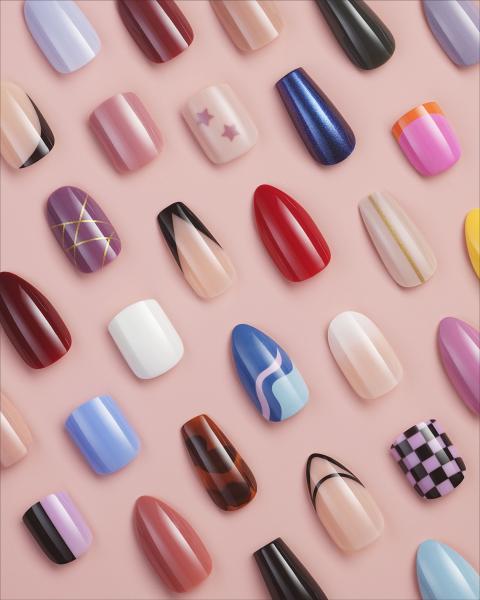 sally hansen press-on nails