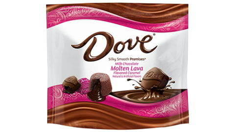 Dove Milk Chocolate Molten Lava Caramel Promises