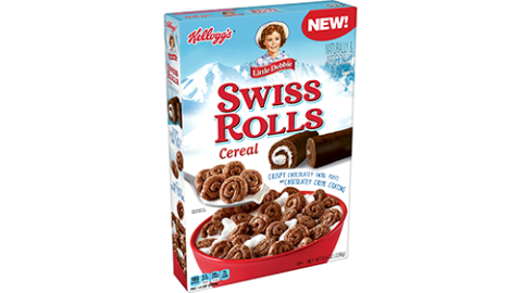 Kellogg’s Little Debbie Swiss Rolls cereal