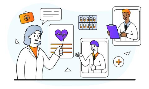 doctor pharmacist virtual care web