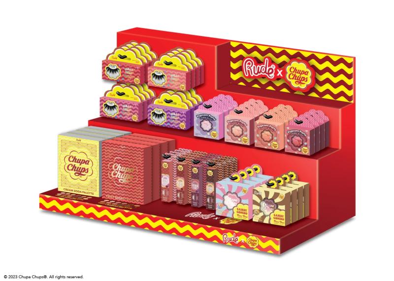 rude cosmetics x chupa chups