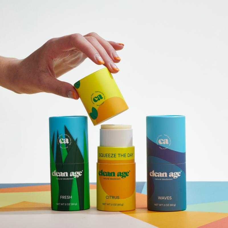 clean age deodorant group
