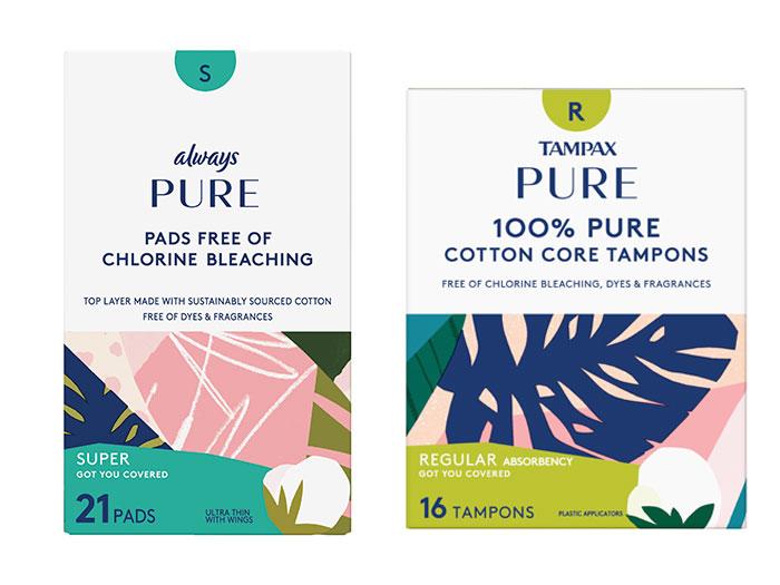 Always, Tampax launch organic period products | Drug Store News