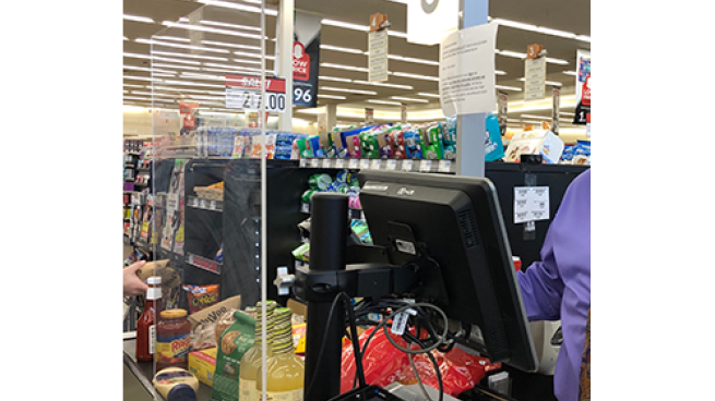 Hy-Vee, Kroger install temporary protective windows at checkout | Drug ...