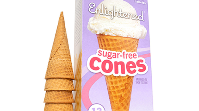 Enlightened rolls out sugar-free ice cream cones | Drug Store News