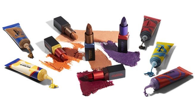 a group of items on a table