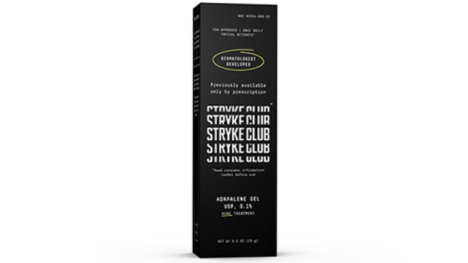 Stryke Club Knockout Adapalene Gel 