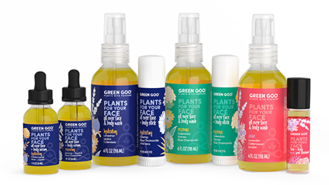 Green Goo’s Revolutionary Plants for Your Face & Body Skin Care Collection Green Goo’s Revolutionary Plants for Your Face & Body Skin Care Collection