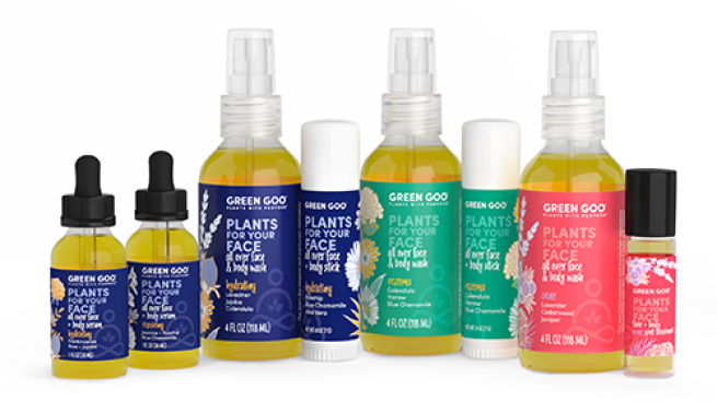 Green Goo’s Revolutionary Plants for Your Face & Body Skin Care Collection