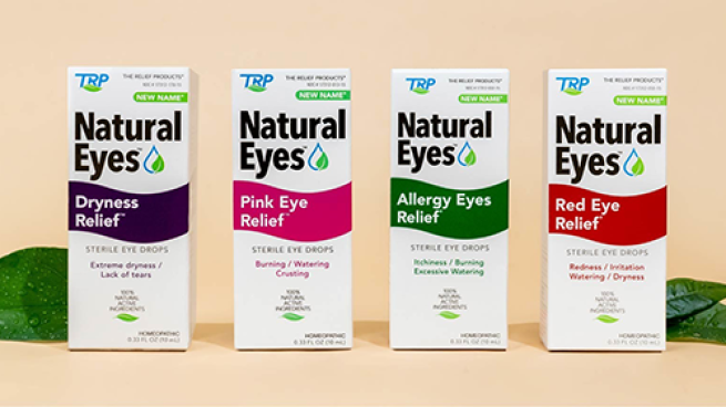 The Relief Products natural eyes