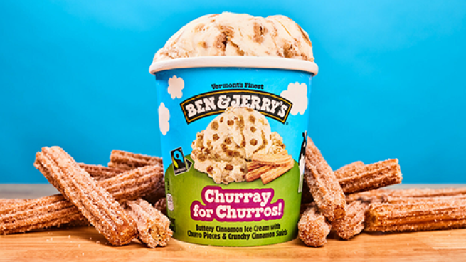 Ben & Jerry's Churray for Churros! 