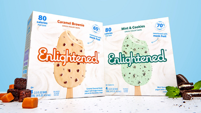 Enlightened Rolls Out Frozen Greek Yogurt Bars 