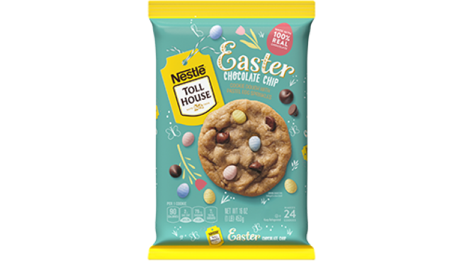 Nestlé Toll House’s Easter Chocolate Chip Cookie Dough 