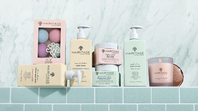 Hairitage Bath & Body collection
