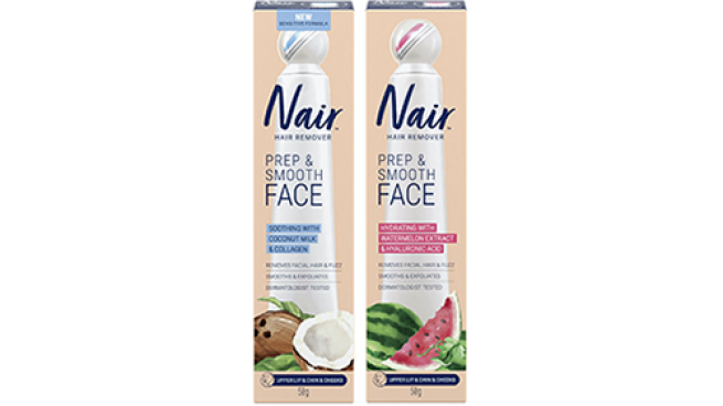 Nair Prep & Smooth Face