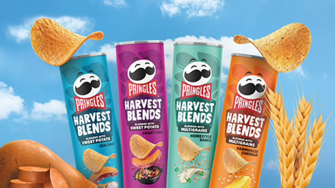 Pringles Harvest Blends adds sweet potato, multigrain twist to chips ...