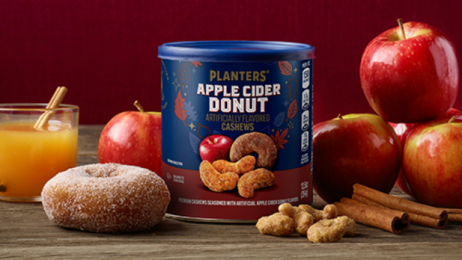 Planers’ Apple Cider Donut Cashews 