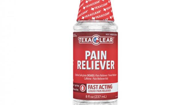 TexaClear® Liquid Pain Reliever, Anti-Inflammatory